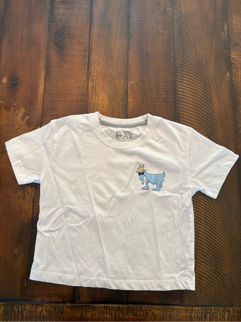 Kids White GOAT Tee